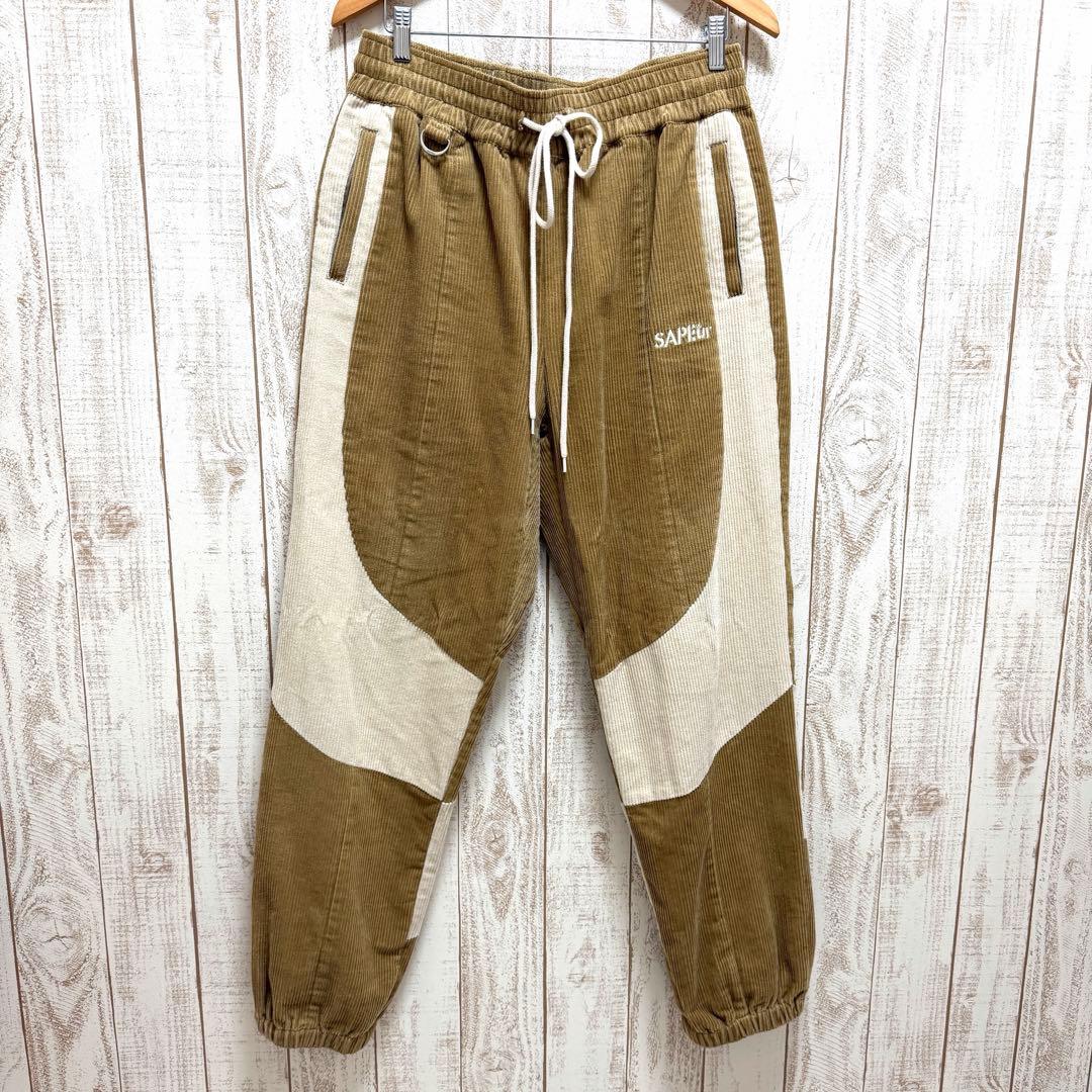 SAPEur CORDUROY PANTS コーデュロイ パンツ ベージュXL