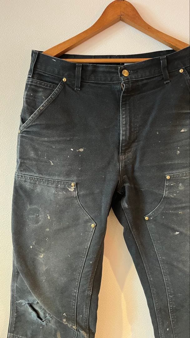 carhartt カーハート　ダブルニーダメージ　パンツ　ビンテージ