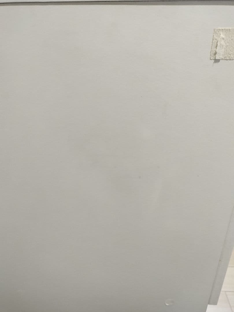 堕天使様用　ニトリ　ホワイト食器棚 ガラス扉付き 2段棚