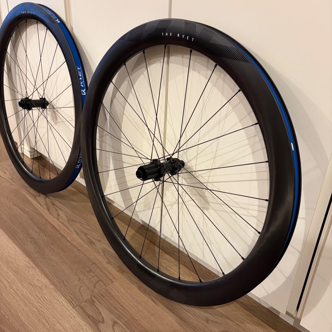 RYET ディスクブレーキ用 700C カーボンホイール　50mmハイト