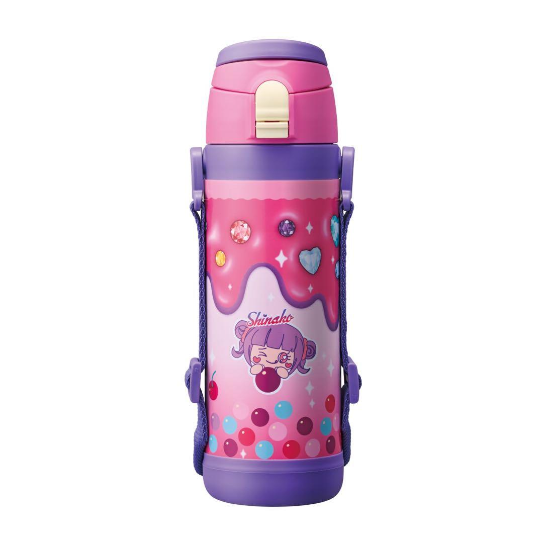 1度使用！しなこちゃん×sokomoそこまで洗える3WAYキッズボトル600ml