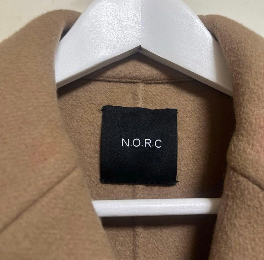 N.O.R.C ピーコート ウール　ベージュ