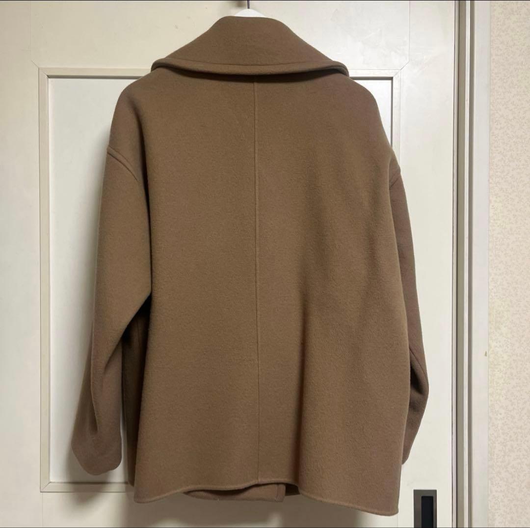 N.O.R.C ピーコート ウール　ベージュ