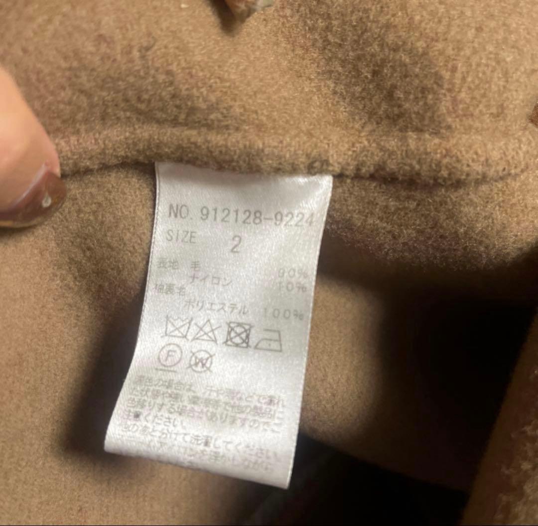 N.O.R.C ピーコート ウール　ベージュ