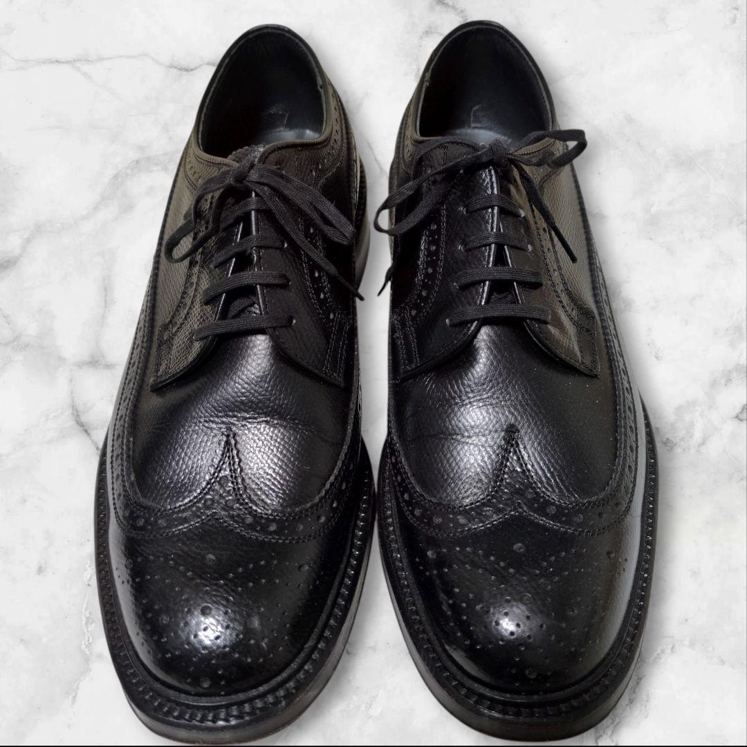 極美品✨リーガル インペリアルグレード 311 シボ革 ウイングチップ シューズ