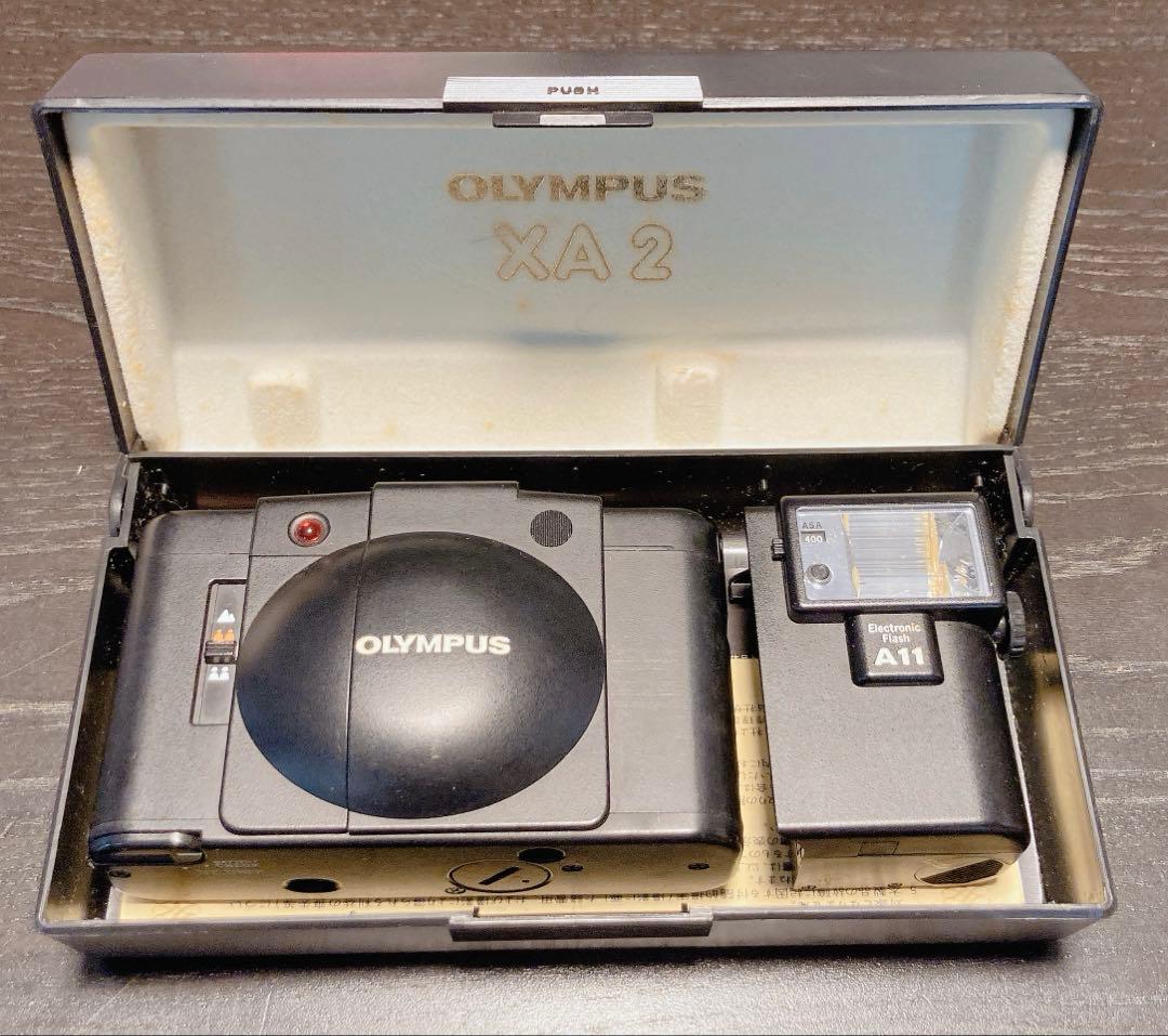 ꧁ 極美品！　OLYMPUS/オリンパス　XA2 ＋ A11 ꧂