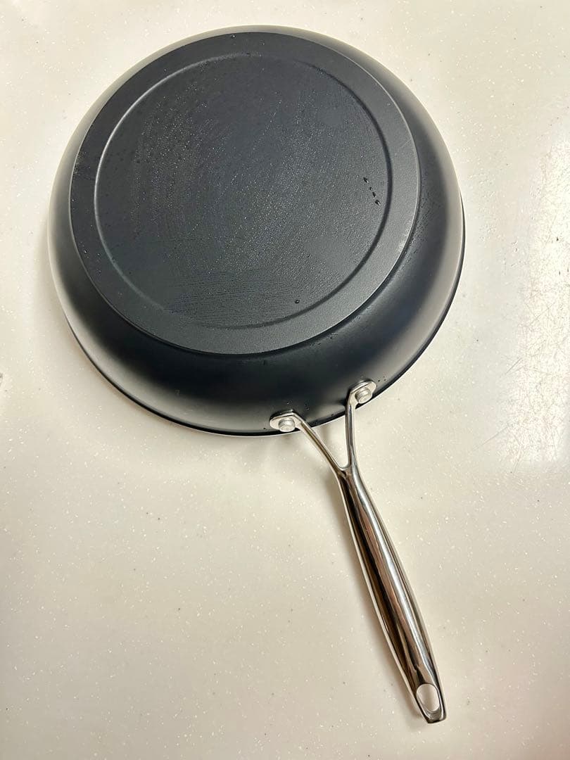 アルミ製ノンスティックフライパン 蓋付き