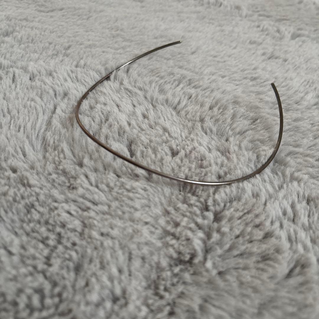 e.m シルバーチョーカー　925 入学　卒業