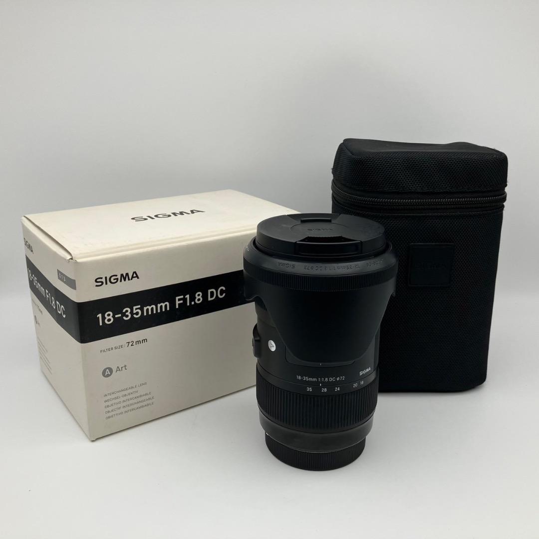美品 SIGMA Art 18-35mm F1.8 DC HSM EFマウント