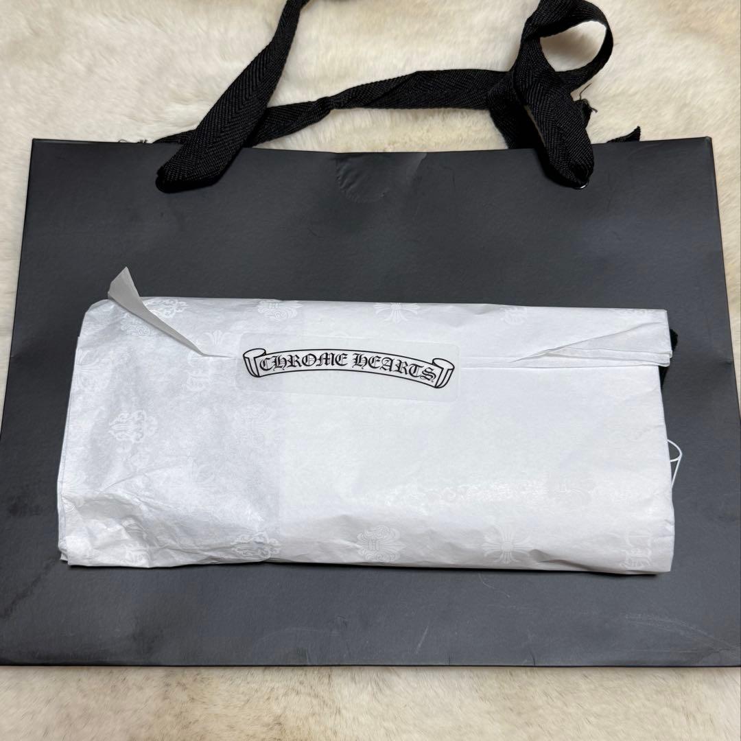 新品未使用　クロムハーツ カシミヤ1クロスパッチビーニー ニット帽