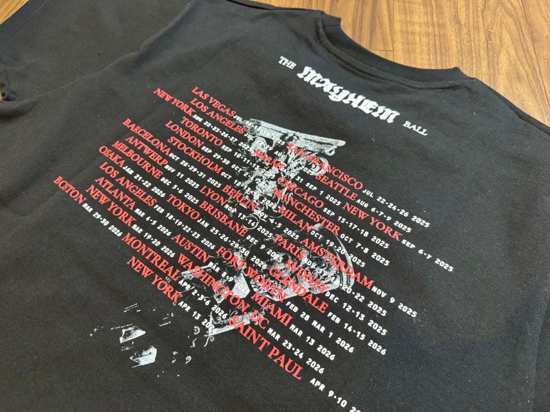 (新品)レディーガガ VIPGOLD 最前列 踊るか死ぬかTシャツ M〜最安値〜