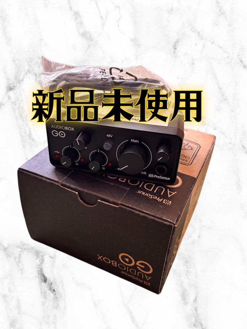 【新品未使用】AudioBox GO USBオーディオインターフェイス