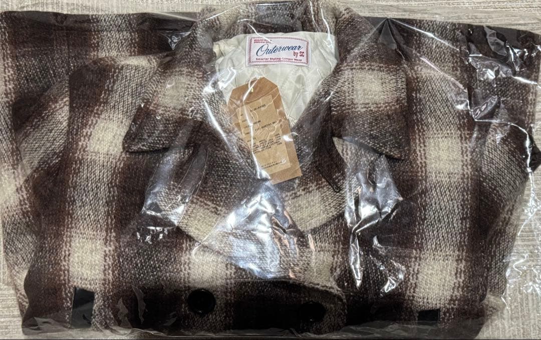 SUBCULTURE OMBRECHECK P-COAT ピーコート　SIZE2