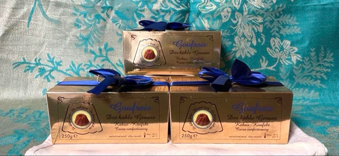 即日or翌日発送/グフレチョコ250g×3/新品未開封/すぐに発送します！