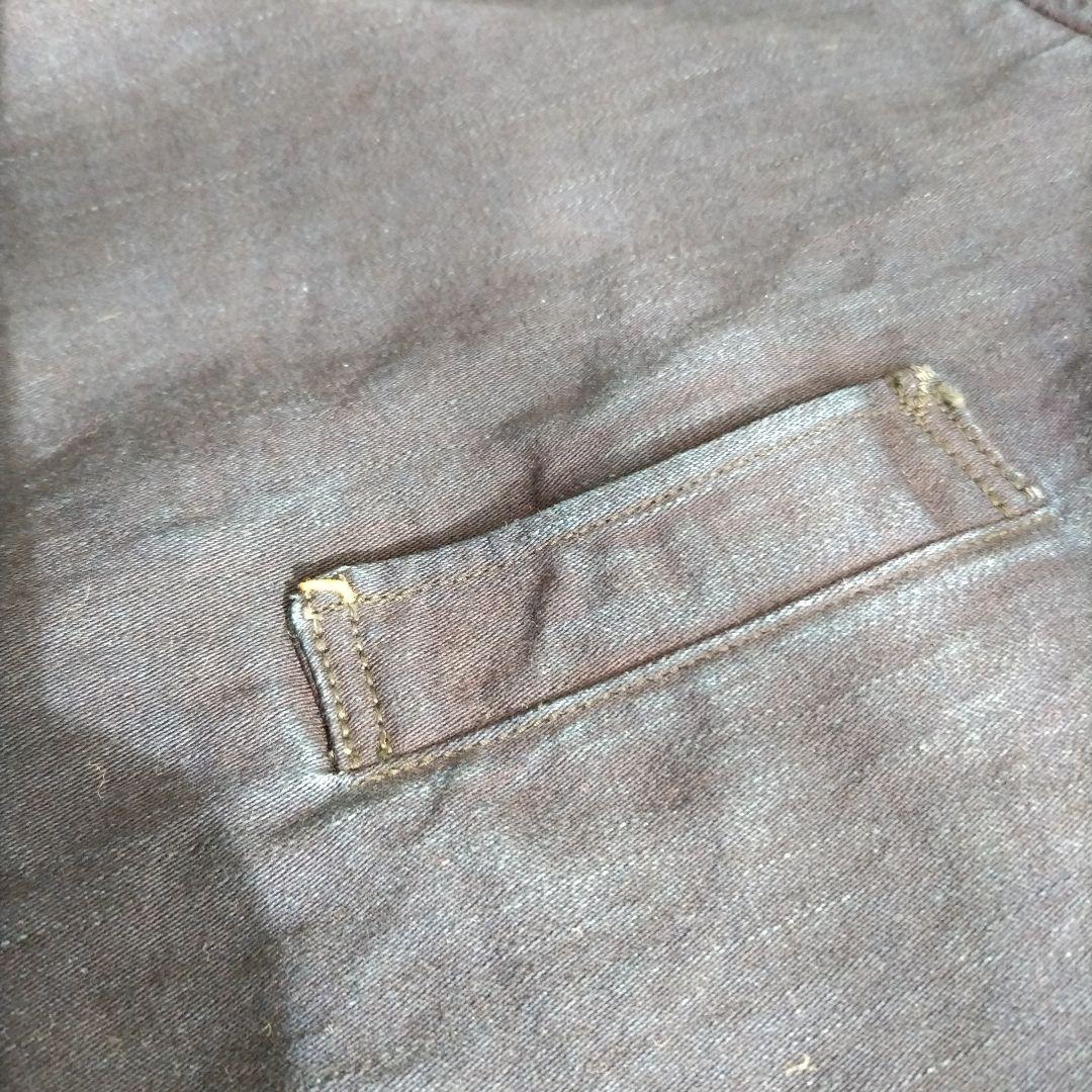 45R インディゴ染め　デニムジャケット　5 R刺繍入り　大きいサイズ