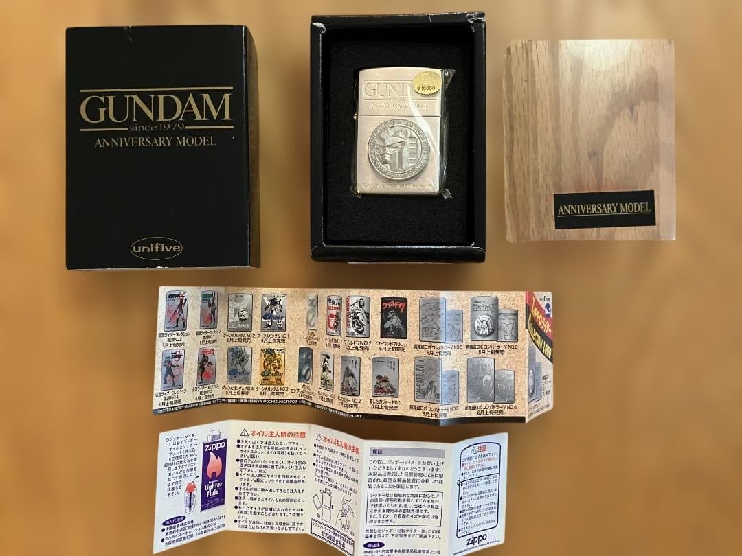 ガンダム アニバーサリー記念 ZIPPOライター