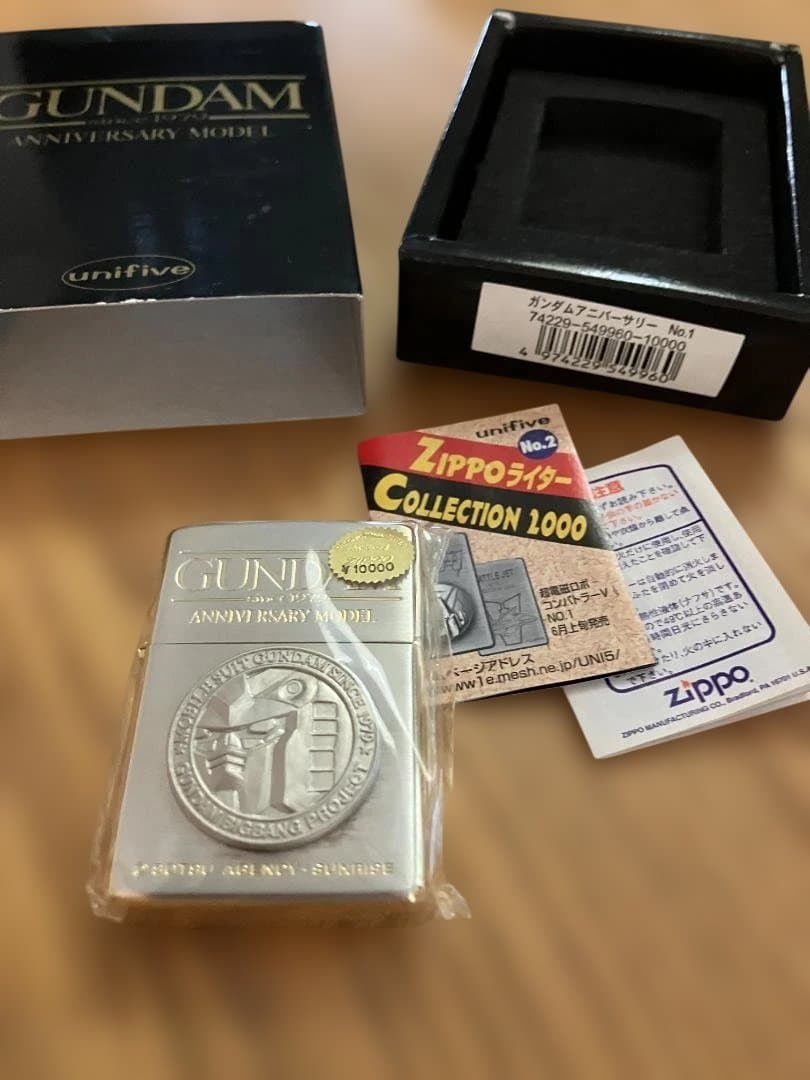 ガンダム アニバーサリー記念 ZIPPOライター