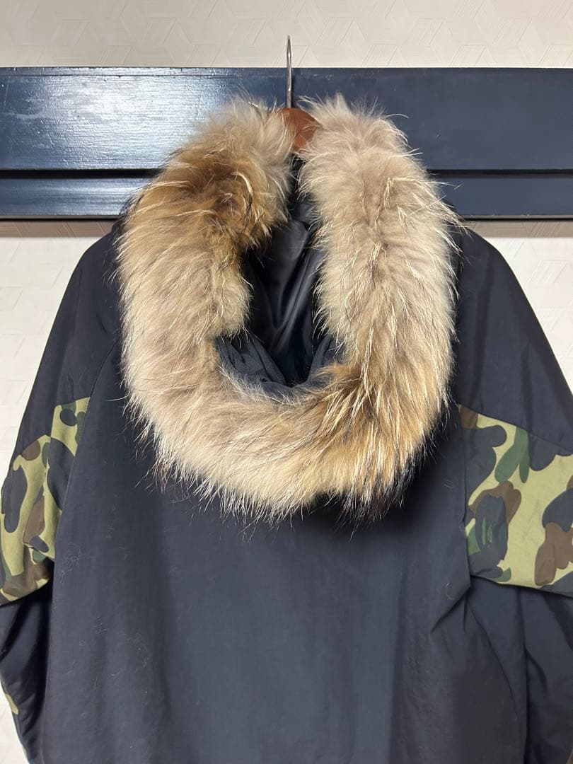 アベイシングエイプ ミリタリージャケット XL 迷彩 A BATHING APE