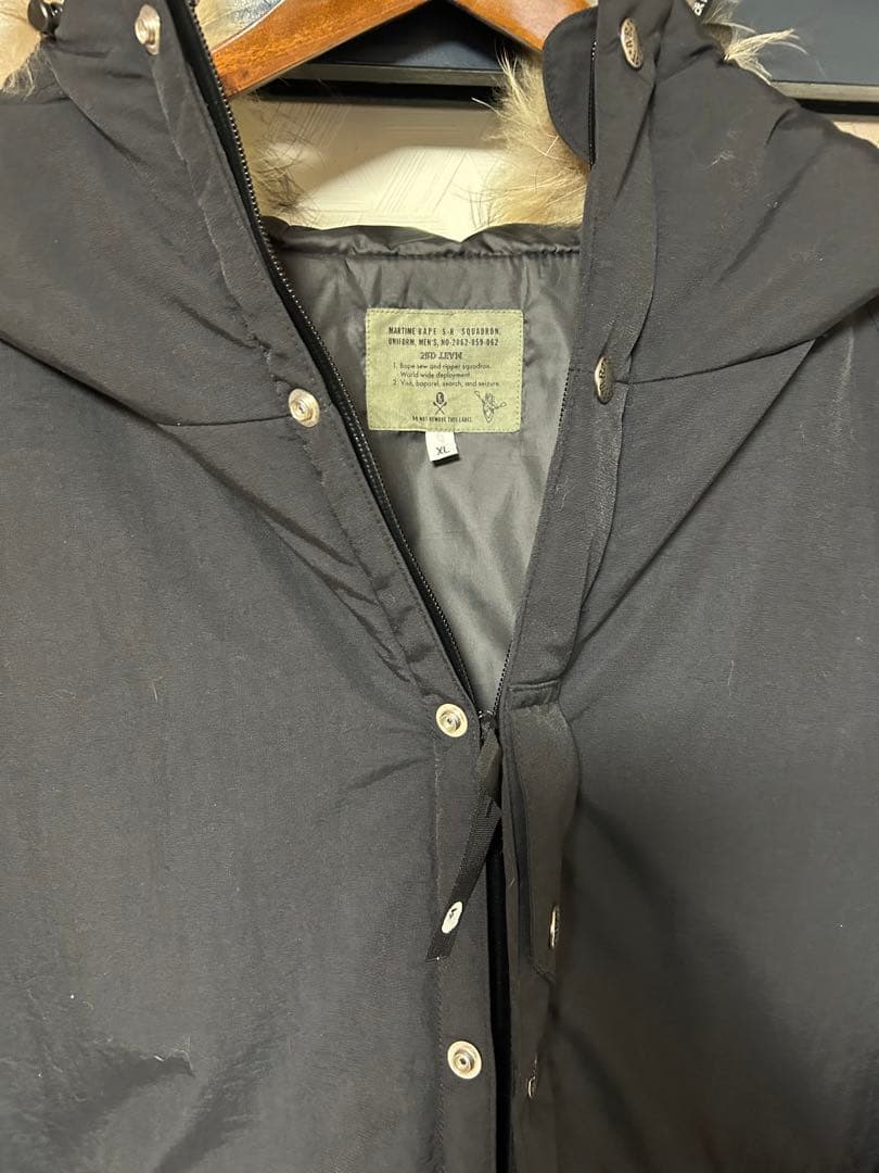 アベイシングエイプ ミリタリージャケット XL 迷彩 A BATHING APE