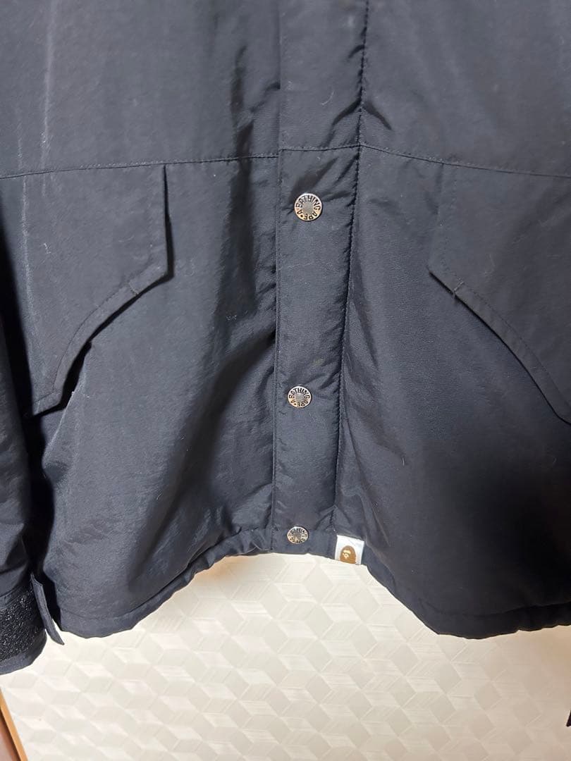 アベイシングエイプ ミリタリージャケット XL 迷彩 A BATHING APE