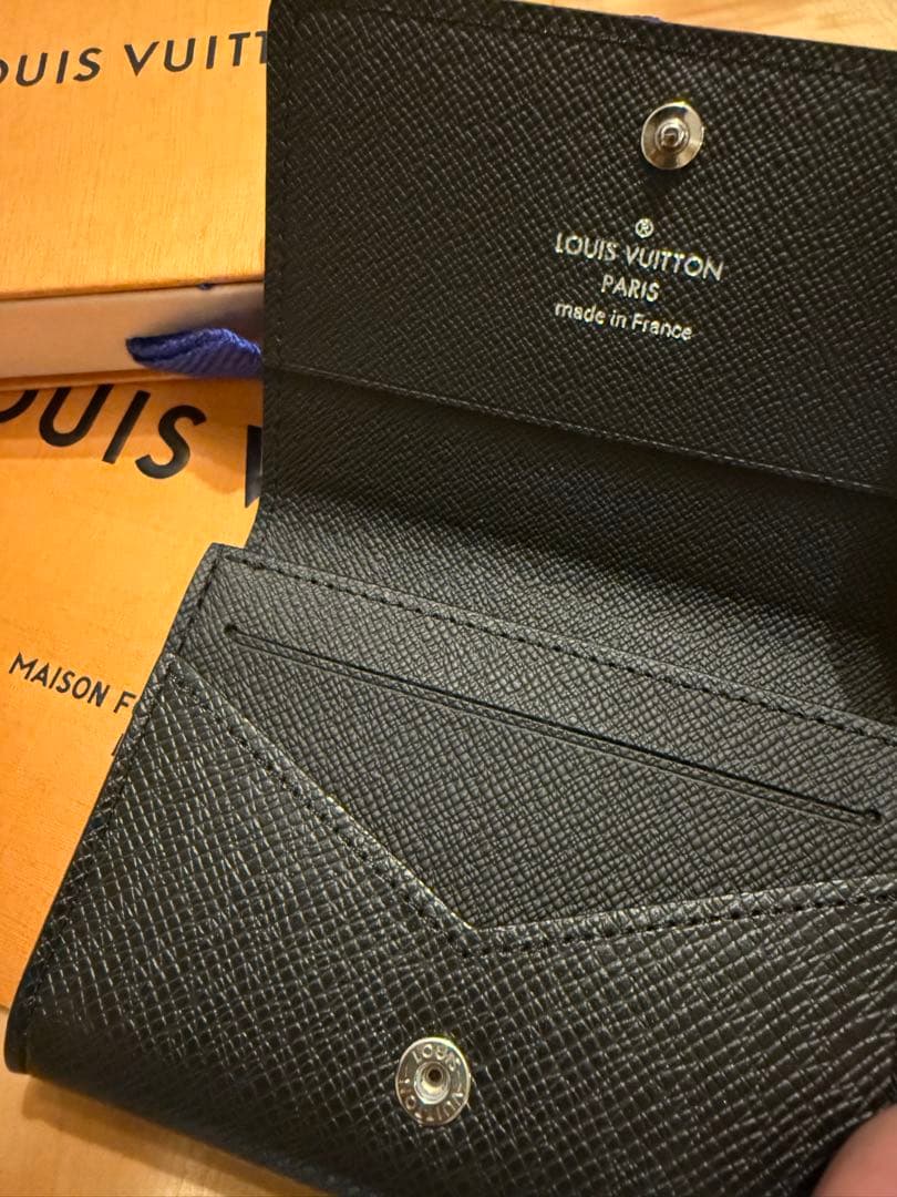 LOUIS VUITTON ブラック 名刺入れ