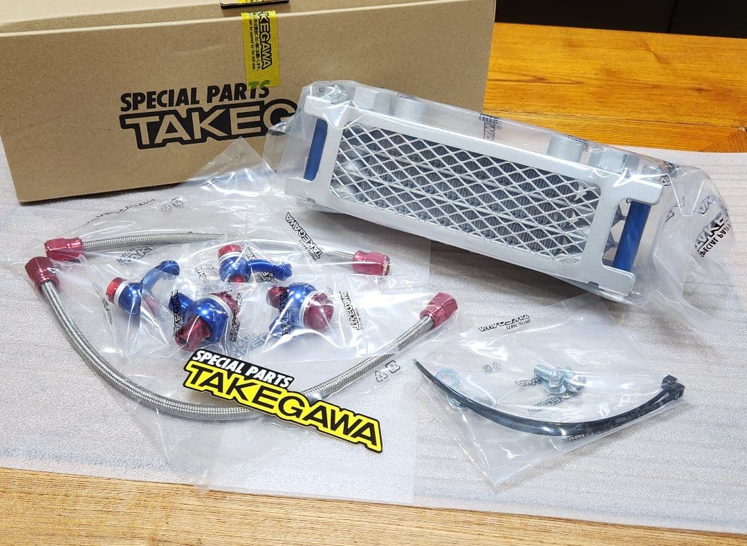 武川│オイルクーラー│Z125 PRO｜汎用としても