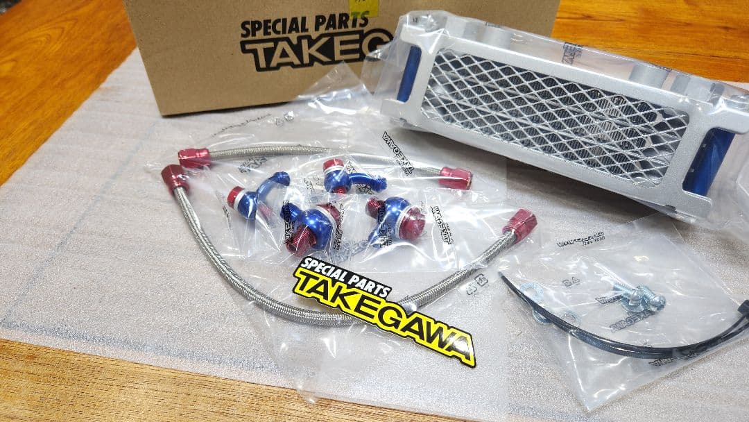 武川│オイルクーラー│Z125 PRO｜汎用としても