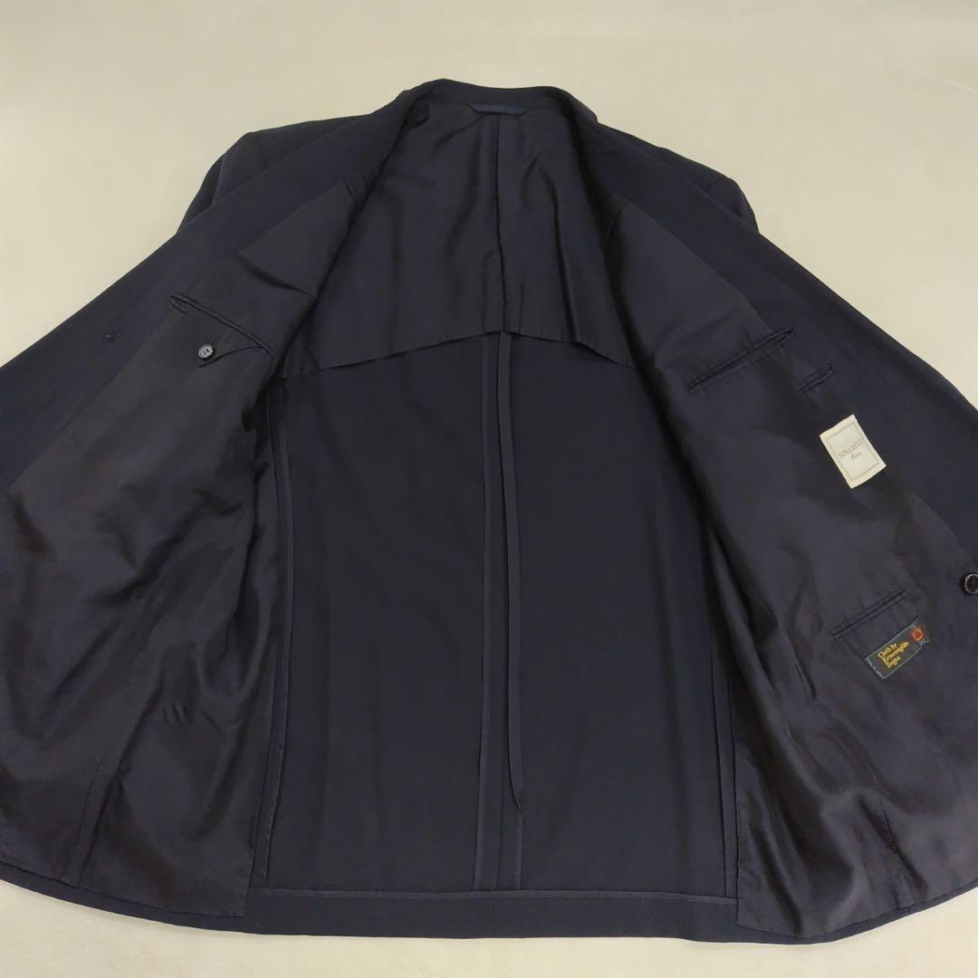 レア ニナリッチ ダブル ゼニア ビジネス メンズ スーツ セットアップ 大き