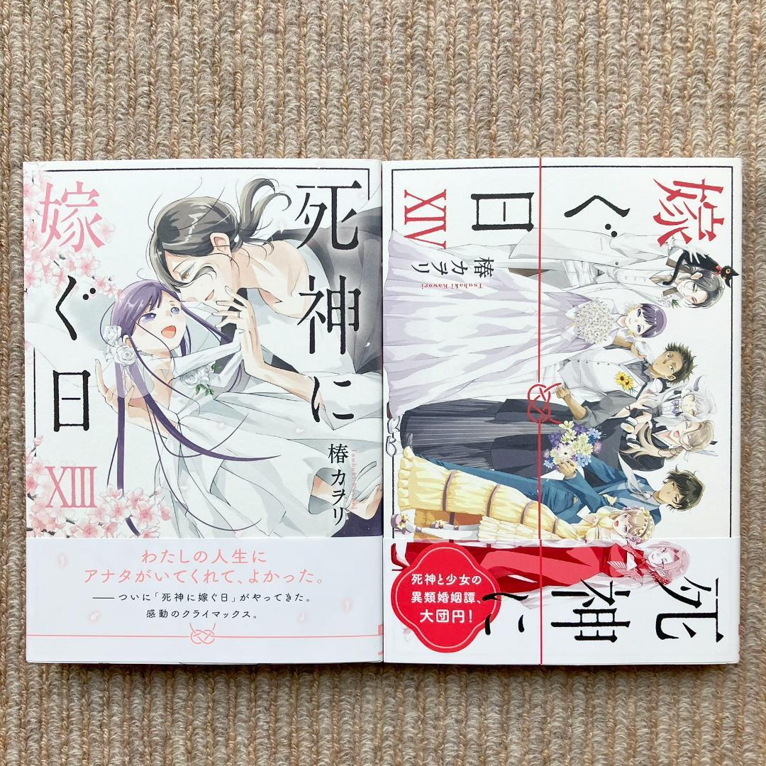 【美品・全巻】 死神に嫁ぐ日　全14巻　椿カヲリ