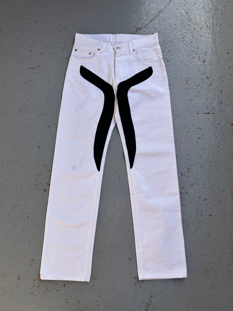 パンツ helmut lang 2003ss scissors denim 29