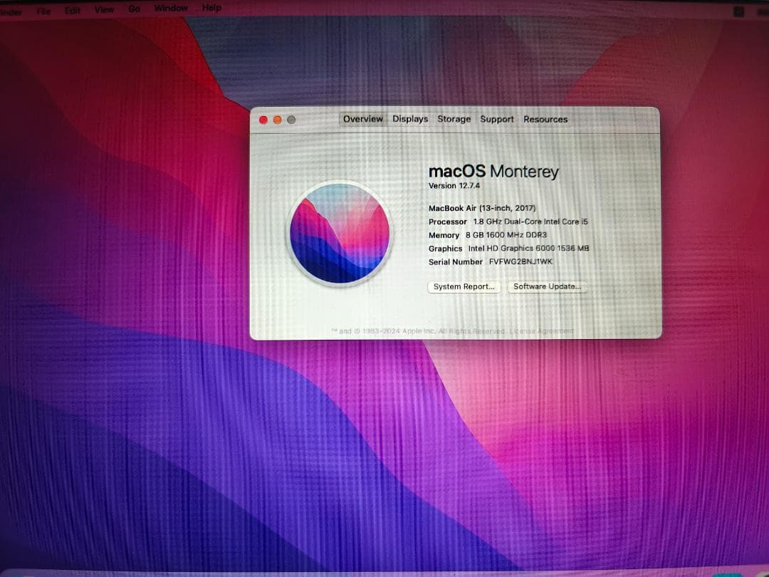 MacBook Air 13インチ 2017年 + 新品リュック付き