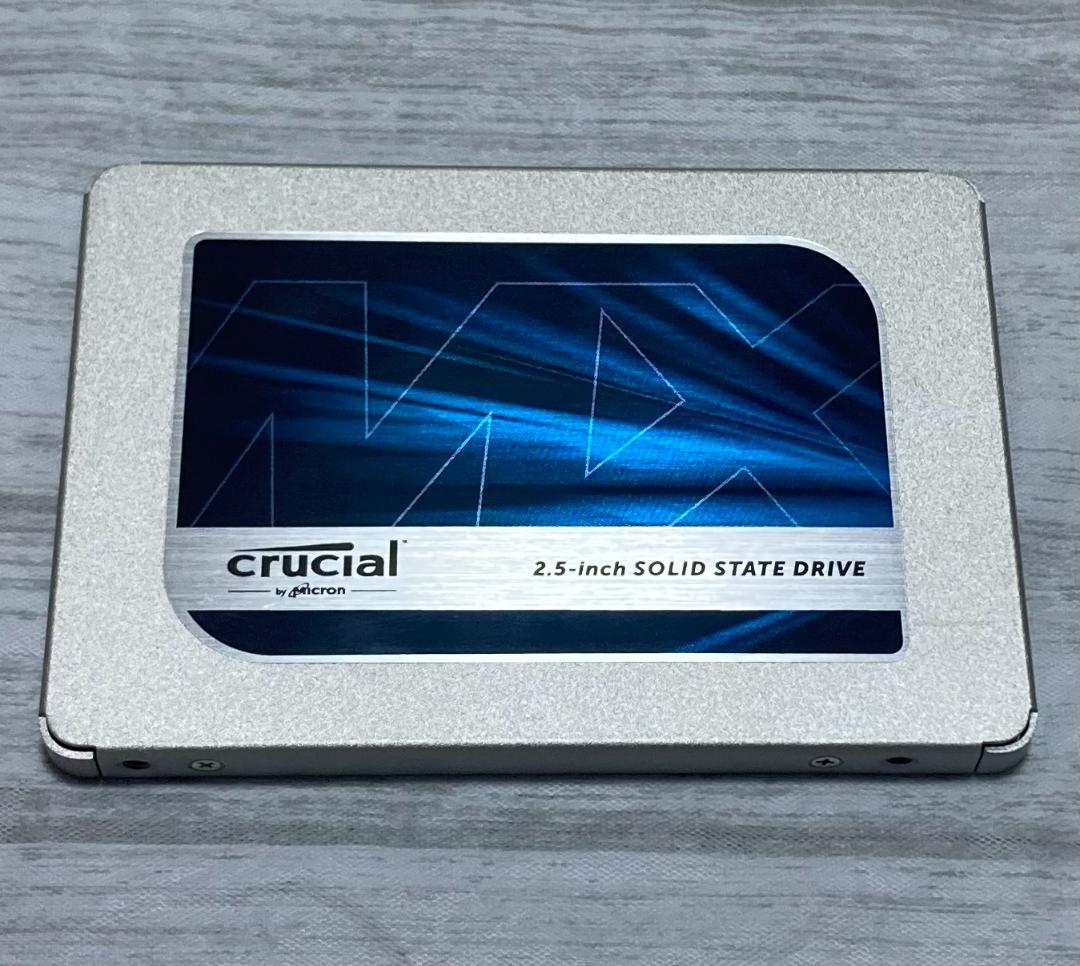 ほぼ新品 Crucial MX500 1TB 内蔵SSD 使用時間0時間！