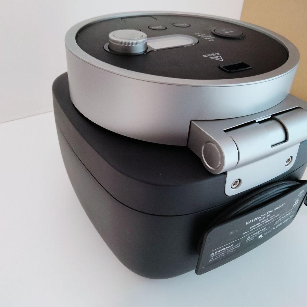 【新モデル】BALMUDA バルミューダ　炊飯器 　黒 K08A-BK　　757
