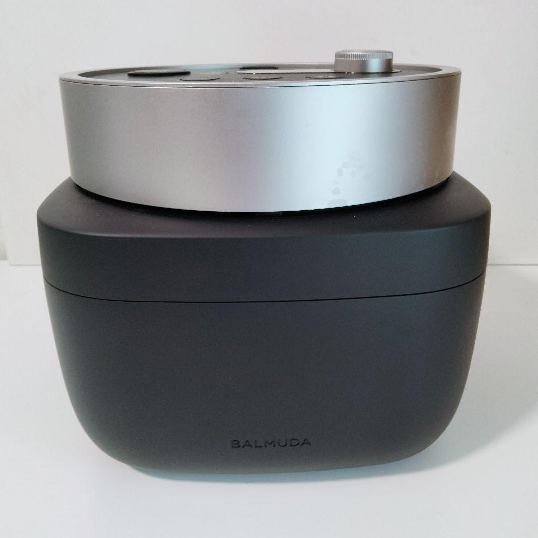 【新モデル】BALMUDA バルミューダ　炊飯器 　黒 K08A-BK　　757
