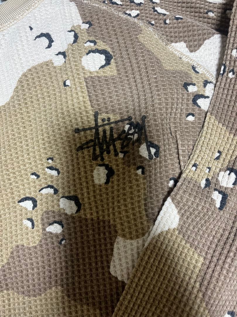 STUSSY迷彩サーマル
