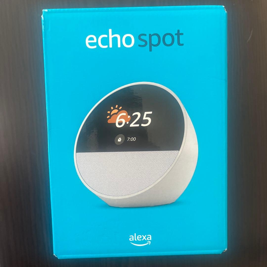 【新品・未開封】Amazon Echo Spot ホワイト