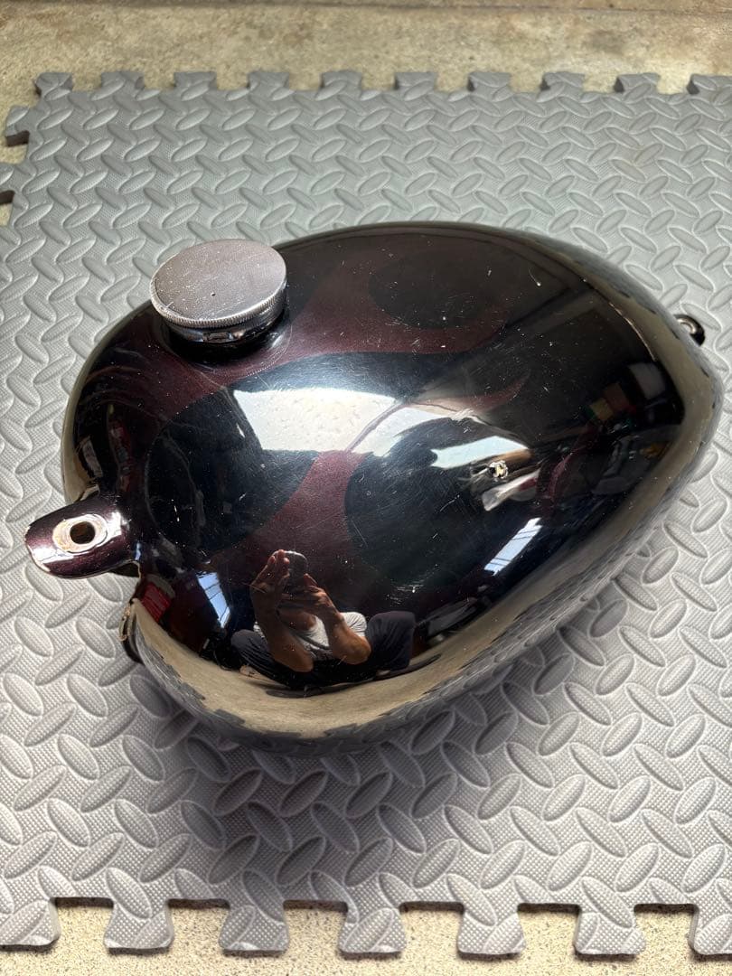 ハーレー ピーナッツ タンク ワッセル パン ナックル ショベル トライアンフ