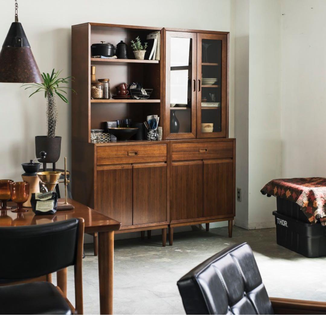 えみすけ　カリモク60 カップボード　北欧