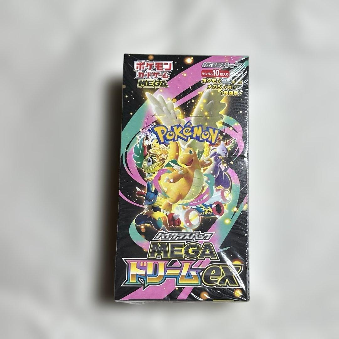 ポケモンカードゲーム　MEGAドリームex 1box シュリンク付き