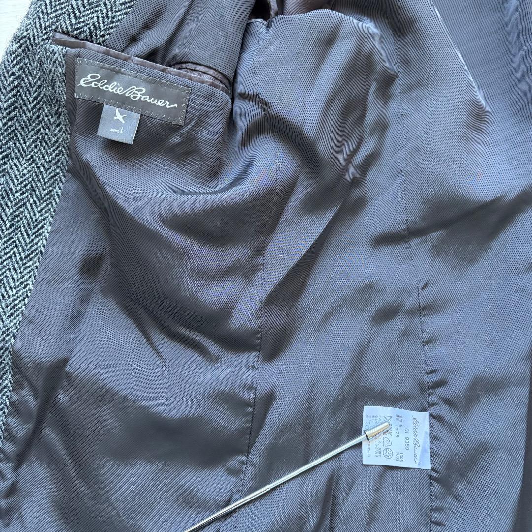 <名作>Harris Tweed×Eddie Bauer ツイードジャケット