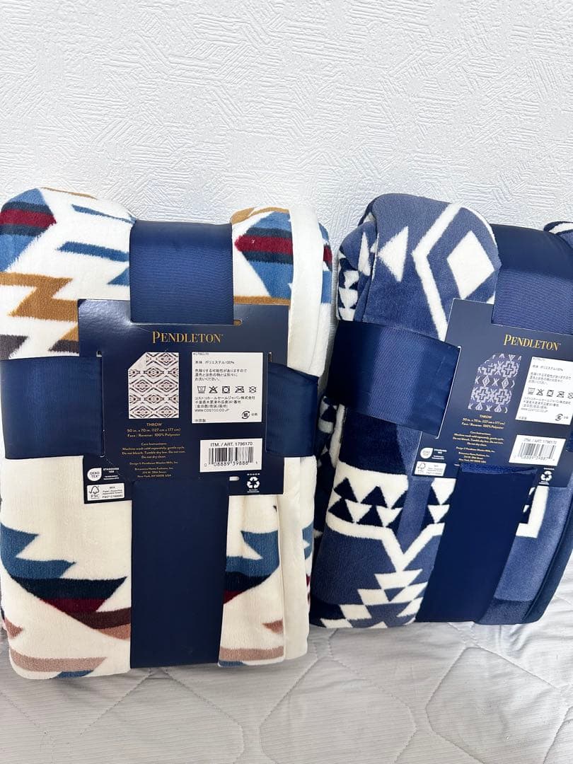 PENDLETON ペンドルトンリバーシブルブランケット　コストコ２枚