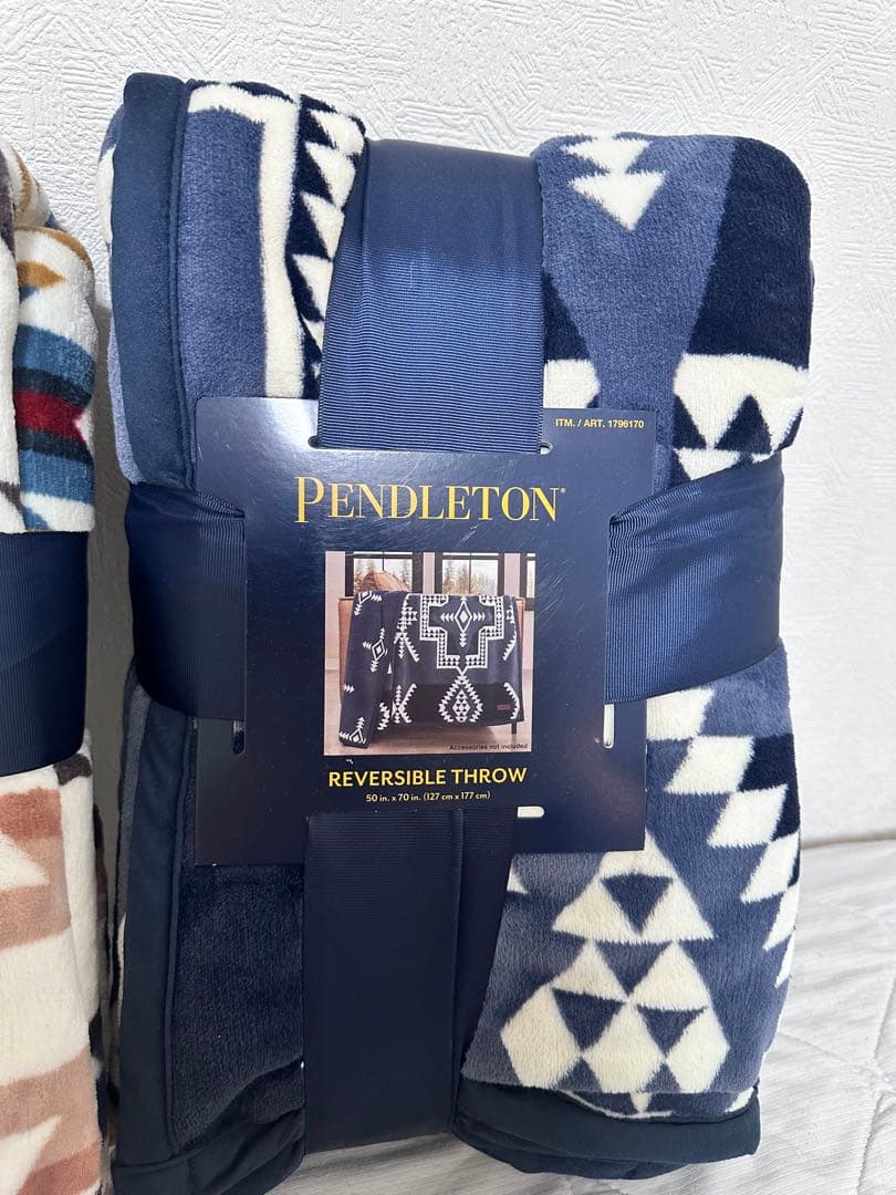 PENDLETON ペンドルトンリバーシブルブランケット　コストコ２枚