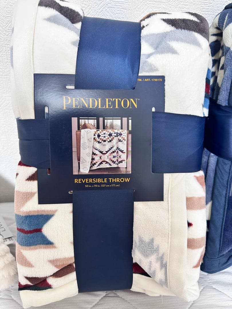 PENDLETON ペンドルトンリバーシブルブランケット　コストコ２枚