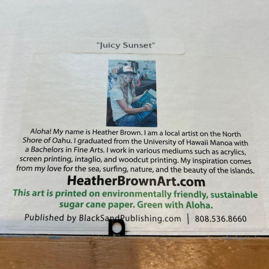 ヘザーブラウン Heather Brown Juicy Sunset