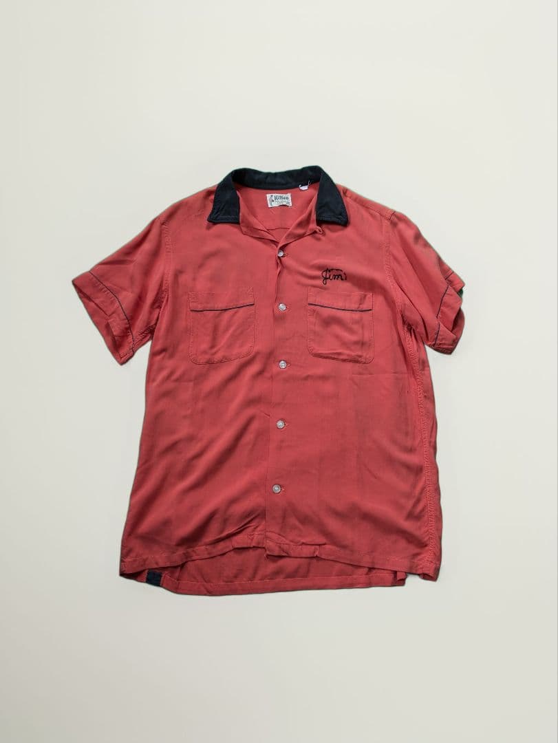 50s hilton レーヨンボーリングシャツ　vintage