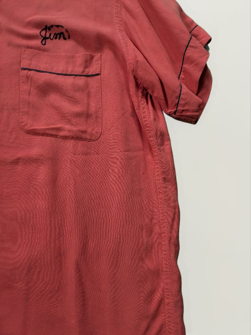 50s hilton レーヨンボーリングシャツ　vintage