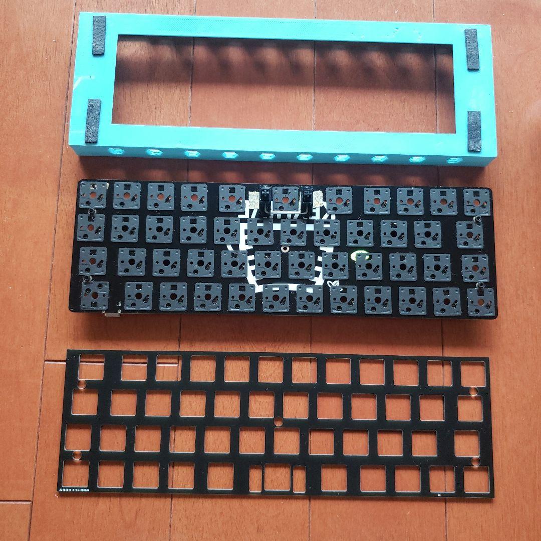 UT47.2 40%キーボード キースイッチ カスタムケース