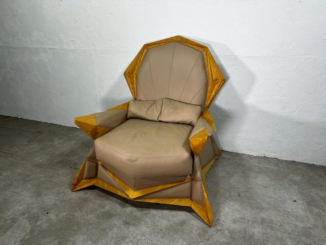 『イタリア製』ラグジュアリーチェア ラウンジチェア シングルソファ RWso66