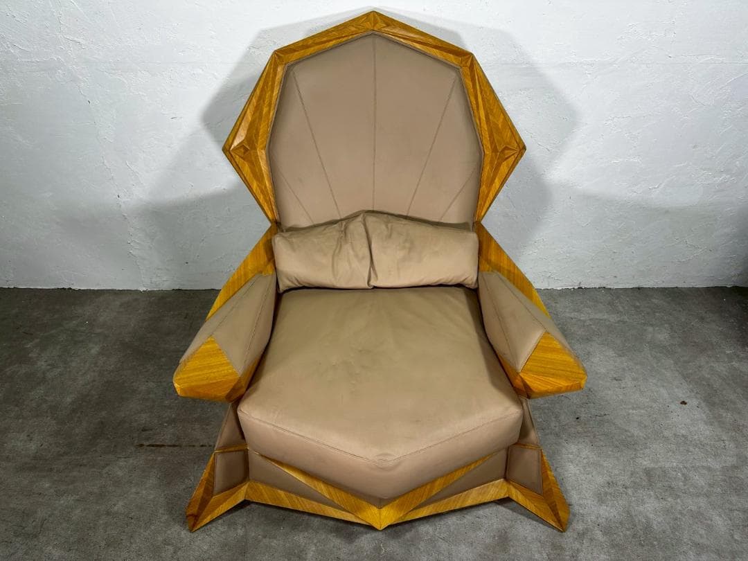 『イタリア製』ラグジュアリーチェア ラウンジチェア シングルソファ RWso66