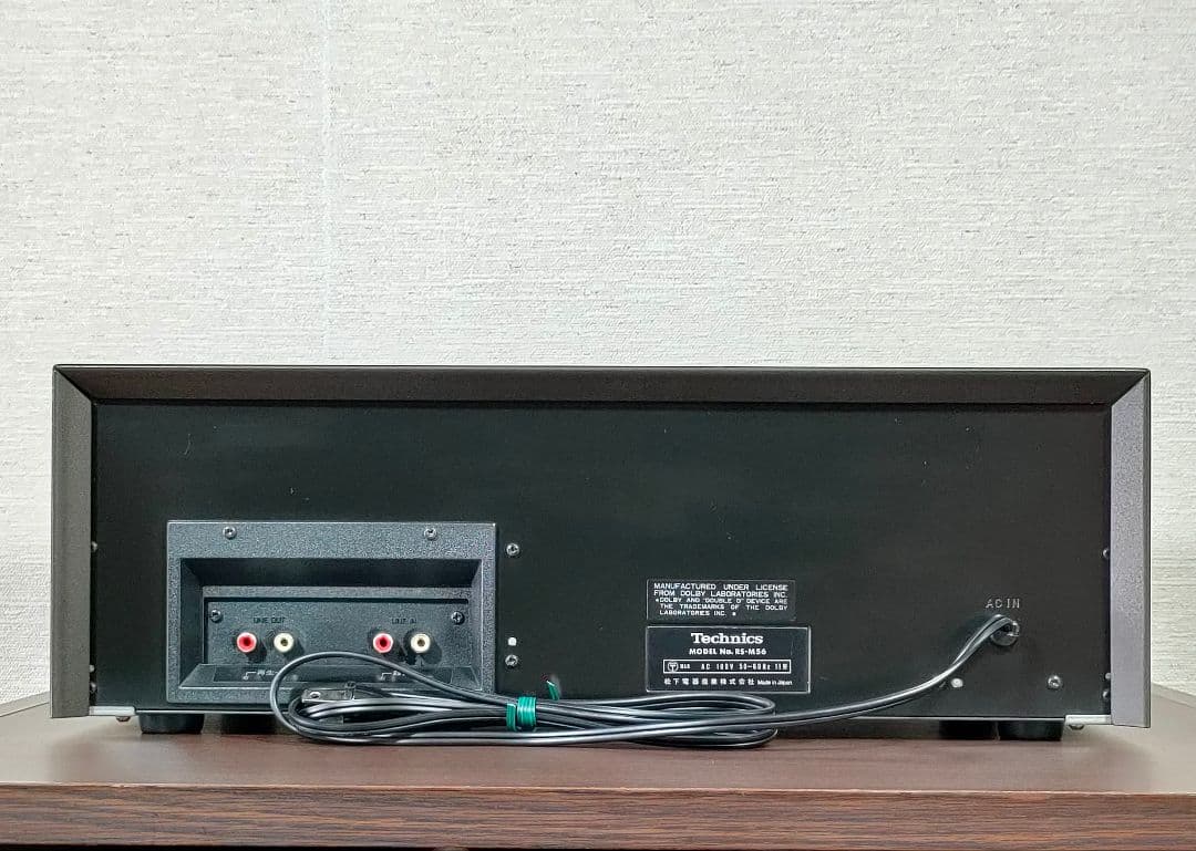 テクニクス Technics RS-M56 カセットデッキ【録音再生良好】⑤